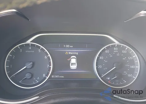 2020 Nissan Maxima Sv Xtronic Cvt из США, поврежденный, VIN 1N4AA6CV7LC360435